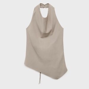 Mango Halter Neck Top